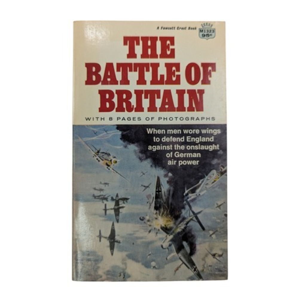 1967 Fawcett Crest The Battle Of Britain By Marcel Jullian Book